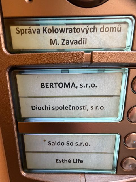Zvonky u vchodu