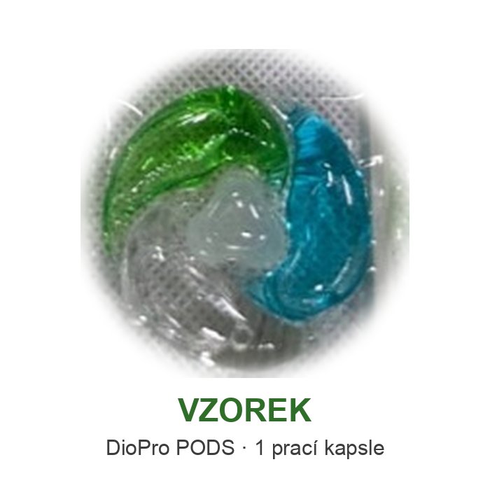 Vzorek – prací kapsle DioPro PODS (1 ks)