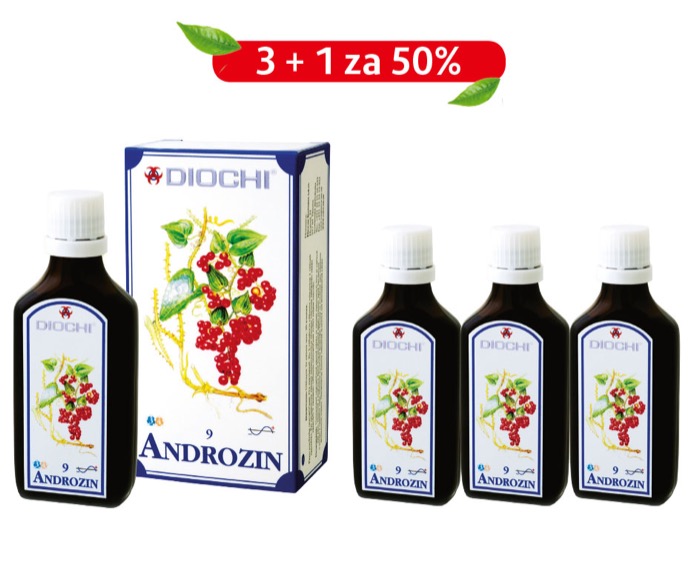 AKCE: Androzin kapky 3+1 za 50%