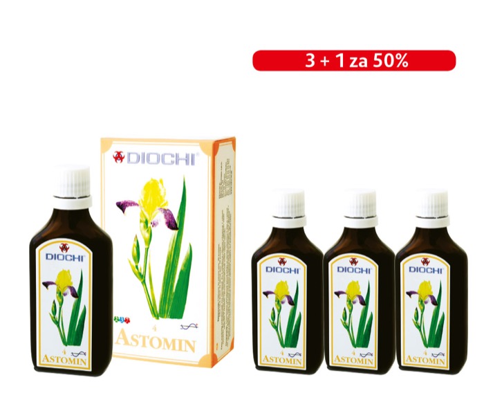 AKCE: Astomin kapky 3+1 za 50%