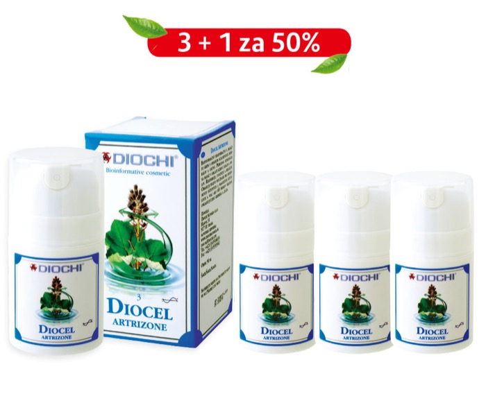 AKCE: Diocel Artrizone krém 3+1 za 50%