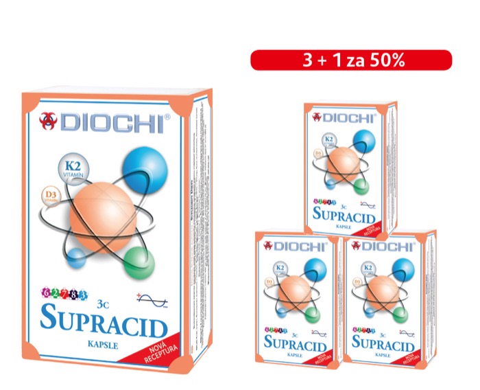 AKCE: Diocel Supracid 3+1 za 50%