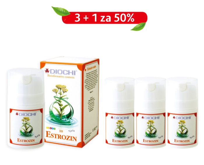 AKCE: Estrozin krém 3+1 za 50%