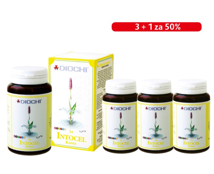 AKCE: Intocel kapsle 3+1 za 50%