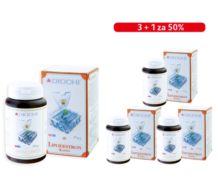 AKCE: Lipodestron 3+1 za 50%