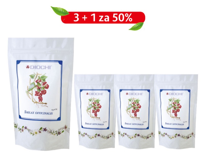 AKCE: Smilax officinalis 3+1 za 50%