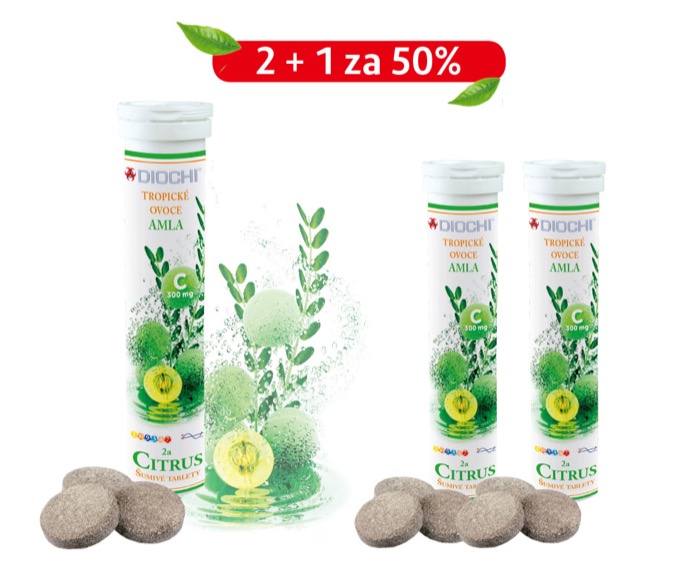 AKCE: Vitamín Citrus 2+1 za 50%