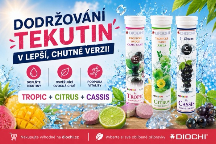 ! BLESKOVKA: Doplňte tekutiny s chutí!