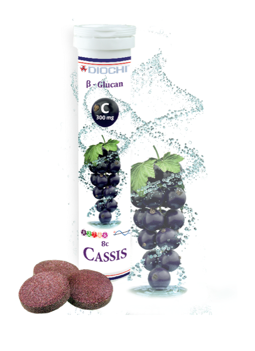 Vitamín Cassis - šumivé tablety 20 ks